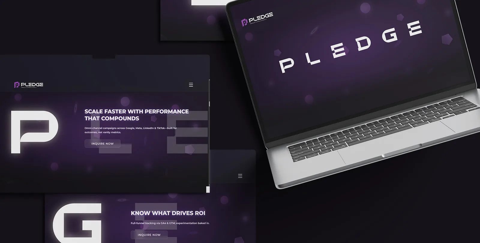 UI/UX Redesign for Pledge Media Consultancy Dubai